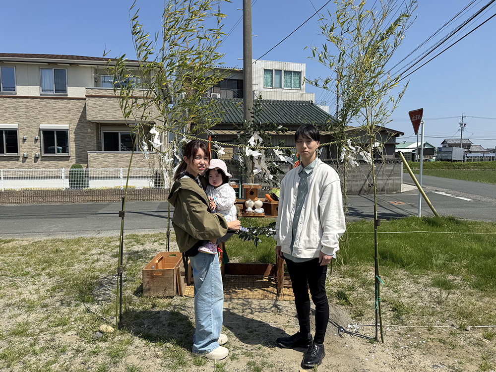 磐田市川袋T様邸 地鎮祭!!