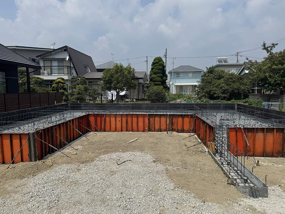 浜松市中央区小沢渡町Z様邸 配筋検査!